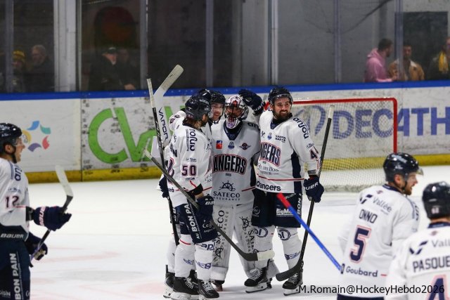 Photo hockey match Rouen - Angers  le 04/03/2026
