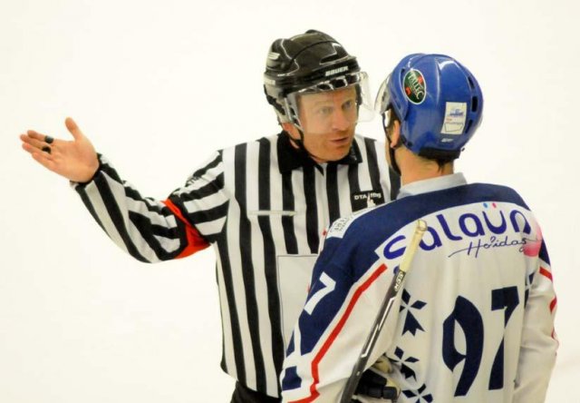 Photo hockey match Caen  - Brest  le 04/12/2009