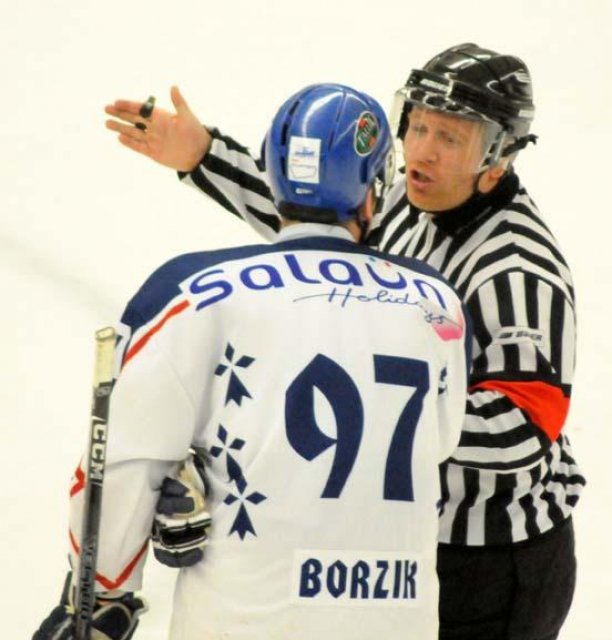 Photo hockey match Caen  - Brest  le 04/12/2009