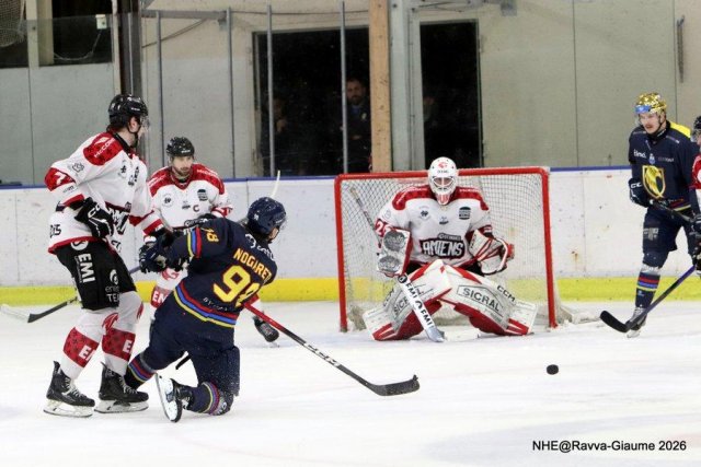Photo hockey match Nice - Amiens  le 04/03/2026