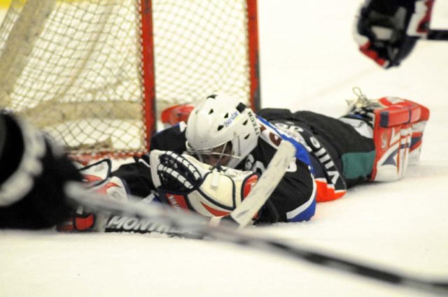 Photo hockey match Caen  - Brest  le 04/12/2009