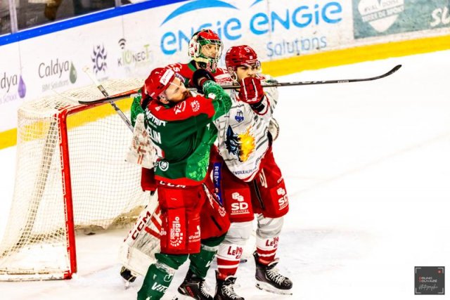 Photo hockey match Cergy-Pontoise - Grenoble  le 04/03/2026