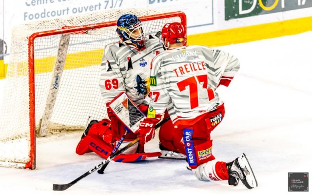 Photo hockey match Cergy-Pontoise - Grenoble  le 04/03/2026
