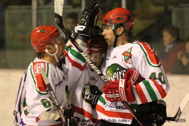 Photo hockey match Gap  - Mont-Blanc le 04/12/2009