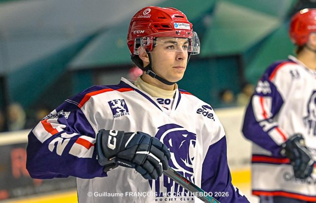 Photo hockey match Nantes - Lyon le 07/03/2026