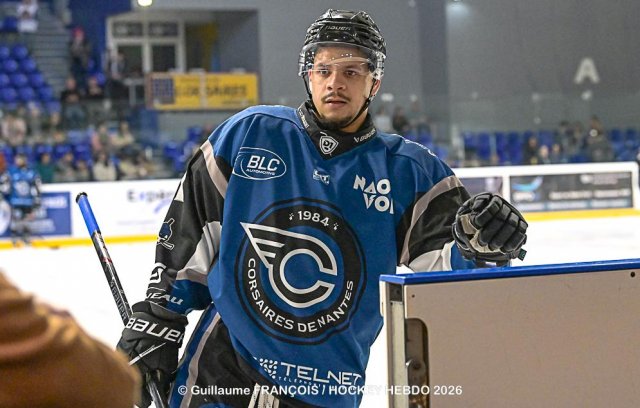 Photo hockey match Nantes - Lyon le 07/03/2026
