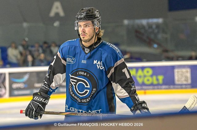 Photo hockey match Nantes - Lyon le 07/03/2026