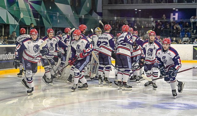 Photo hockey match Nantes - Lyon le 07/03/2026