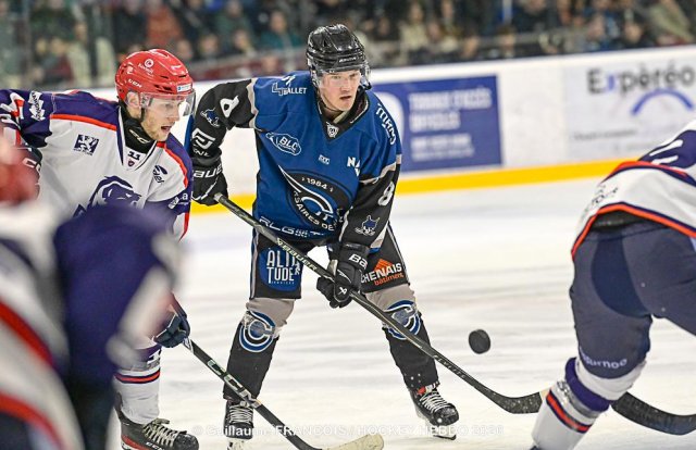 Photo hockey match Nantes - Lyon le 07/03/2026