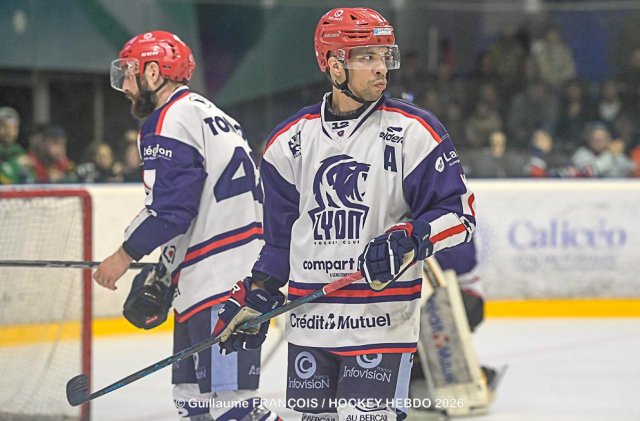 Photo hockey match Nantes - Lyon le 07/03/2026
