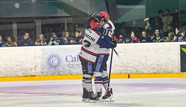 Photo hockey match Nantes - Lyon le 07/03/2026