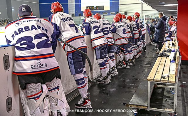 Photo hockey match Nantes - Lyon le 07/03/2026