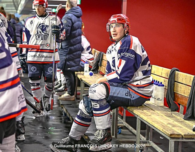 Photo hockey match Nantes - Lyon le 07/03/2026