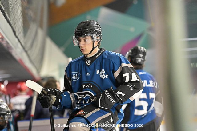 Photo hockey match Nantes - Lyon le 07/03/2026