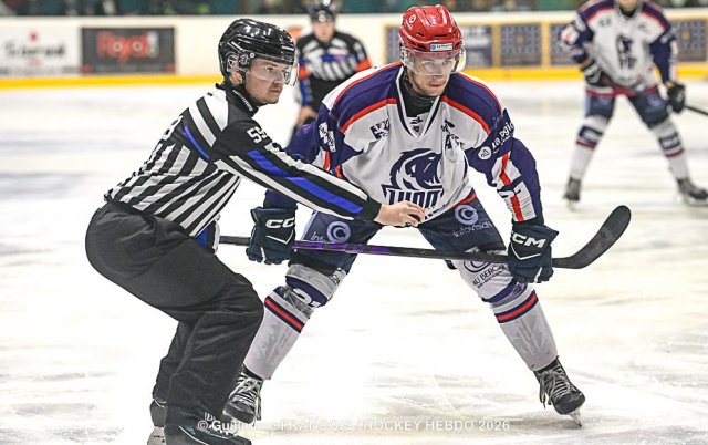 Photo hockey match Nantes - Lyon le 07/03/2026