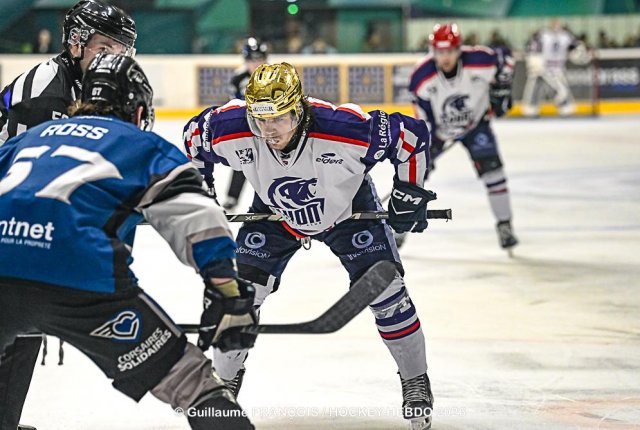 Photo hockey match Nantes - Lyon le 07/03/2026