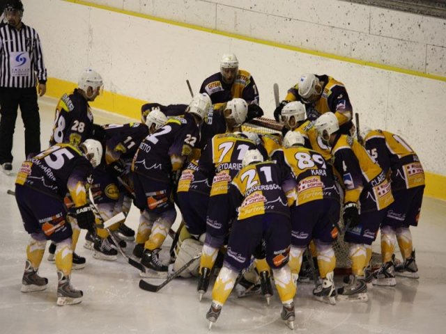 Photo hockey match Chamonix  - Amiens  le 04/12/2009