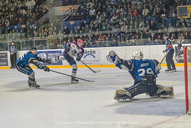 Photo hockey match Nantes - Lyon le 07/03/2026