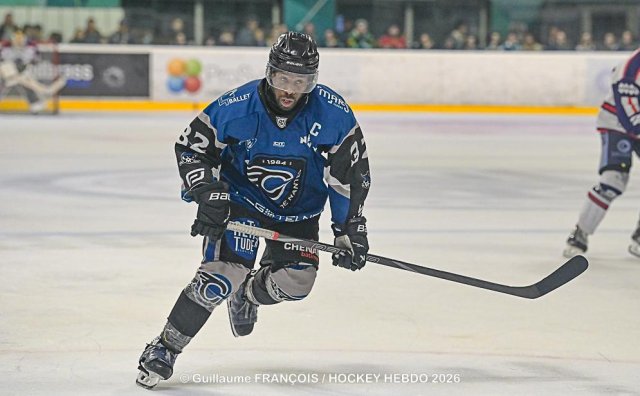 Photo hockey match Nantes - Lyon le 07/03/2026