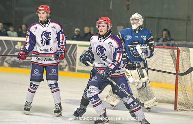 Photo hockey match Nantes - Lyon le 07/03/2026