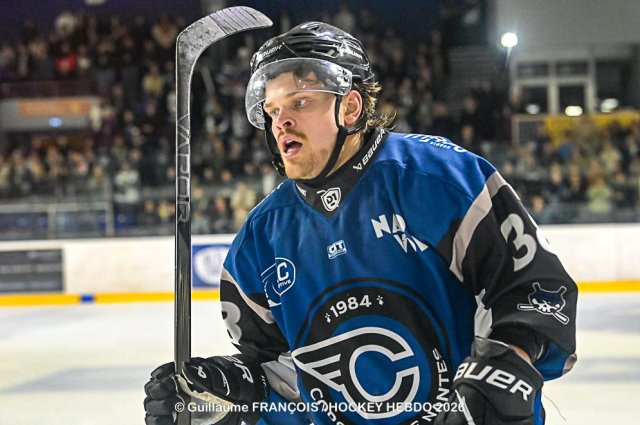 Photo hockey match Nantes - Lyon le 07/03/2026