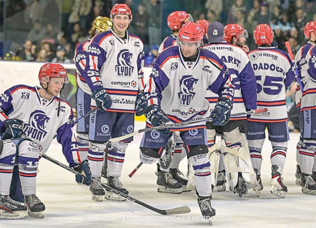 Photo hockey match Nantes - Lyon le 07/03/2026