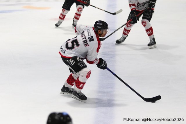 Photo hockey match Rouen - Amiens  le 13/03/2026