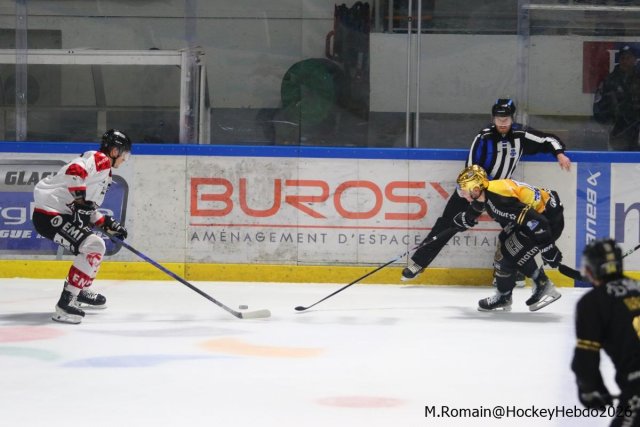 Photo hockey match Rouen - Amiens  le 13/03/2026