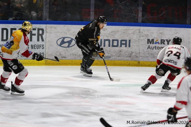 Photo hockey match Rouen - Amiens  le 13/03/2026