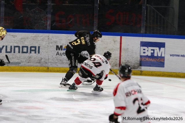 Photo hockey match Rouen - Amiens  le 13/03/2026