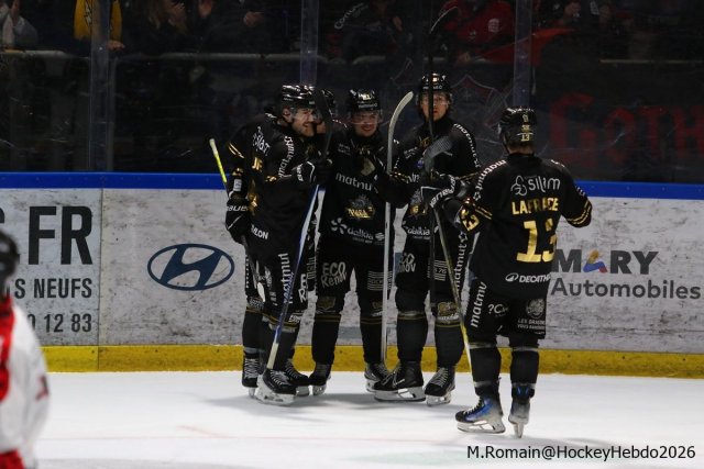 Photo hockey match Rouen - Amiens  le 13/03/2026