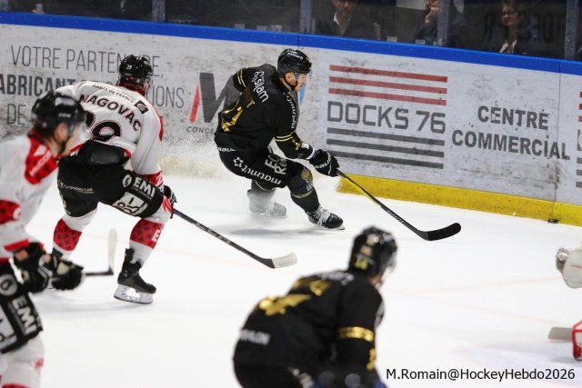 Photo hockey match Rouen - Amiens  le 13/03/2026