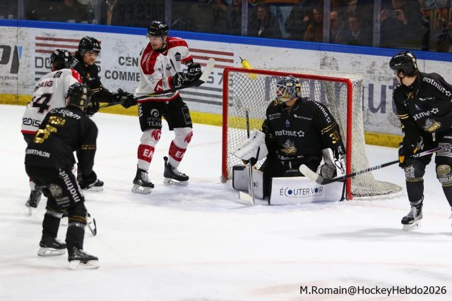 Photo hockey match Rouen - Amiens  le 13/03/2026