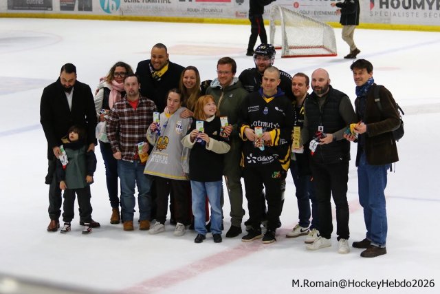 Photo hockey match Rouen - Amiens  le 13/03/2026