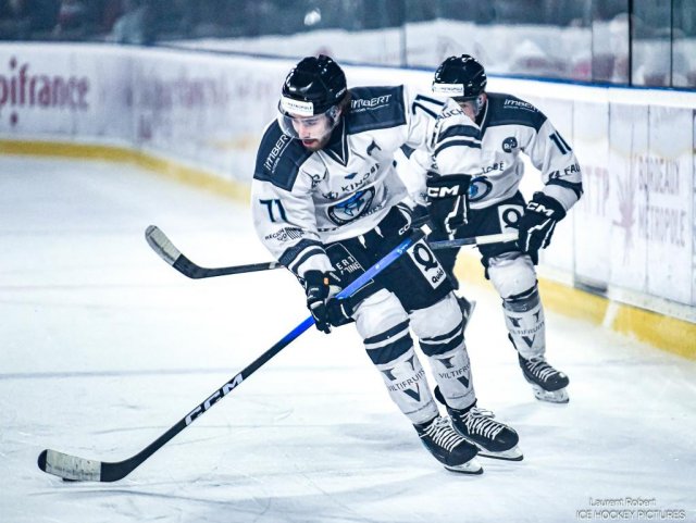 Photo hockey match Bordeaux - Marseille le 13/03/2026