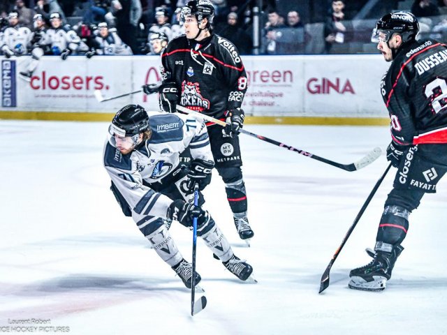 Photo hockey match Bordeaux - Marseille le 13/03/2026