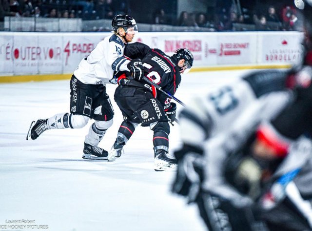 Photo hockey match Bordeaux - Marseille le 13/03/2026