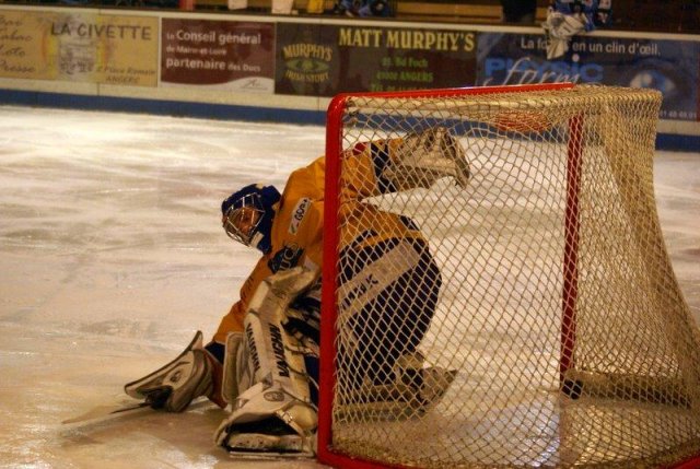 Photo hockey match Angers  - Dijon  le 04/12/2009