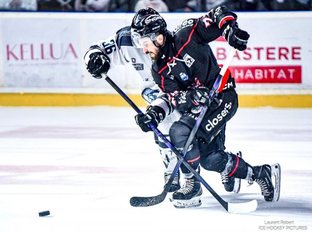 Photo hockey match Bordeaux - Marseille le 13/03/2026