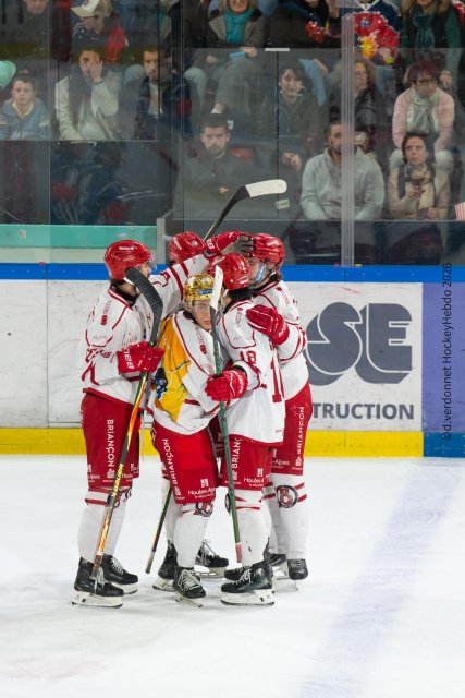 Photo hockey match Grenoble  - Briançon  le 14/03/2026