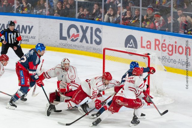 Photo hockey match Grenoble  - Briançon  le 14/03/2026