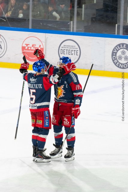 Photo hockey match Grenoble  - Briançon  le 14/03/2026