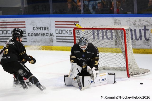 Photo hockey match Rouen - Amiens  le 14/03/2026
