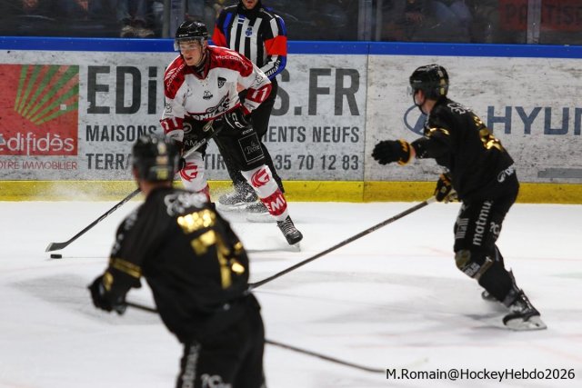 Photo hockey match Rouen - Amiens  le 14/03/2026