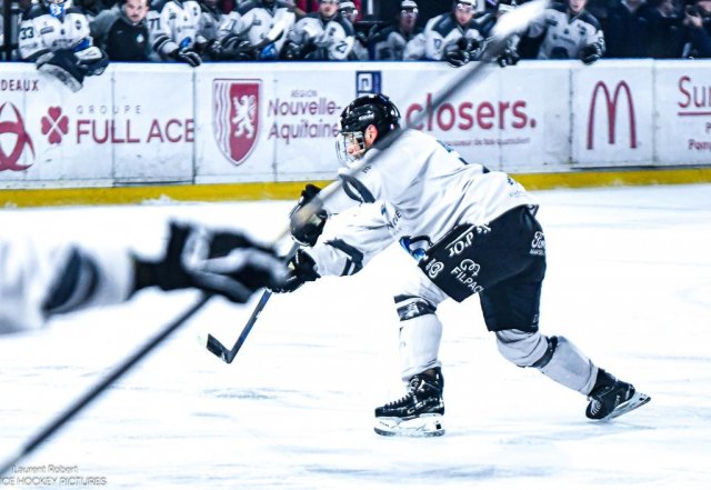 Photo hockey match Bordeaux - Marseille le 14/03/2026