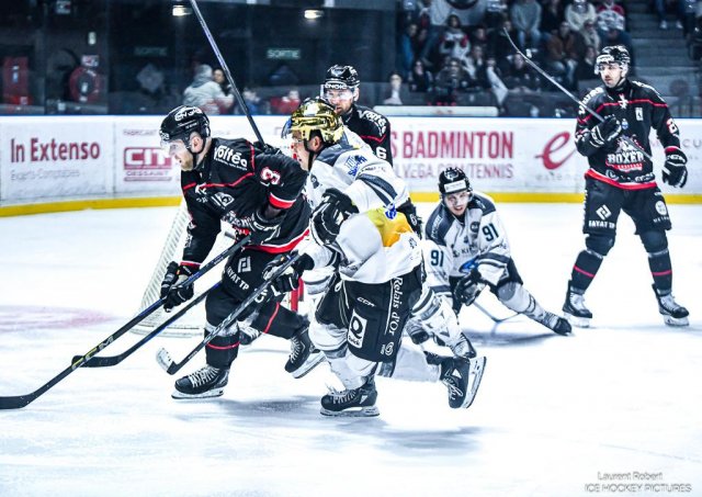 Photo hockey match Bordeaux - Marseille le 14/03/2026