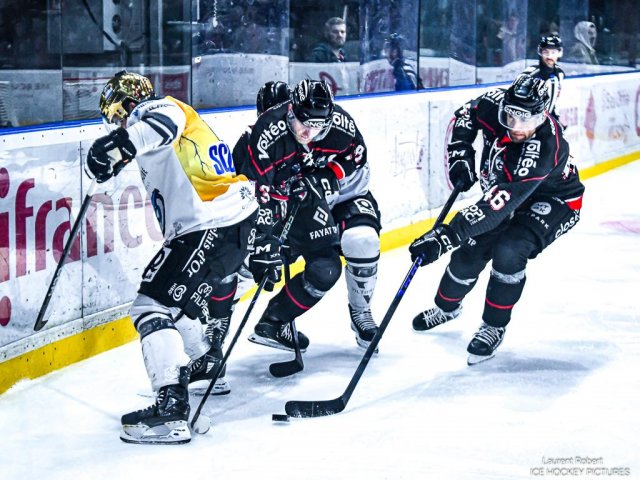 Photo hockey match Bordeaux - Marseille le 14/03/2026