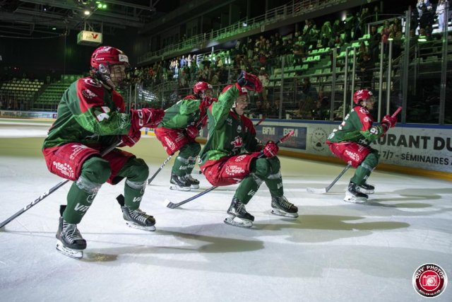 Photo hockey match Cergy-Pontoise - Chamonix  le 13/03/2026