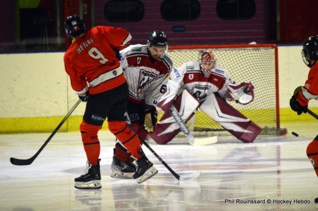 Photo hockey match Besançon - Metz le 14/03/2026