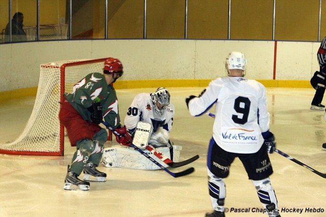 Photo hockey match Cergy-Pontoise - Garges-lès-Gonesse le 05/12/2009